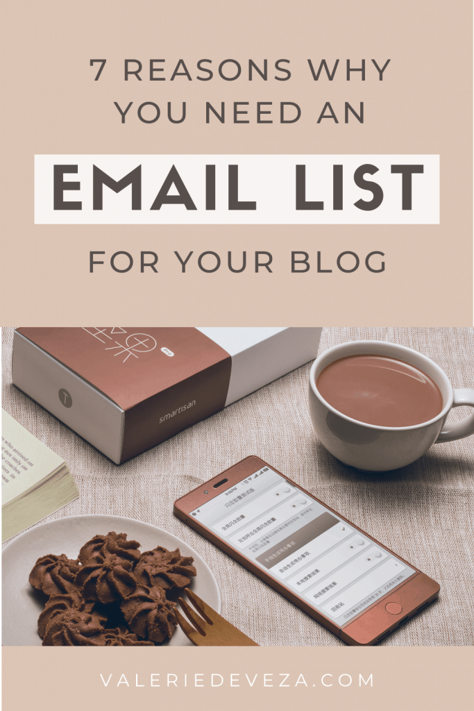 why build an email list