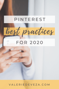 Pinterest Best Practices 2020
