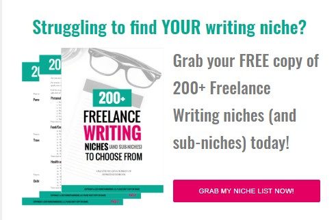lead magnet - freelance writing niche